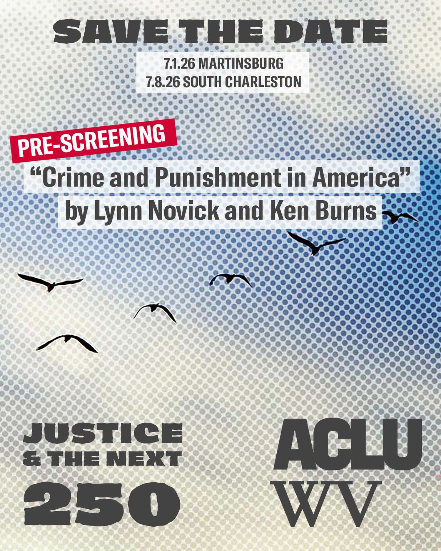 ACLU of WV movie flyer.