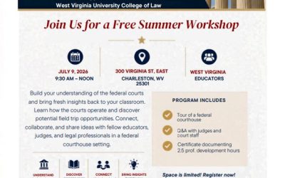 Civics & the Judiciary Teacher Institute | Free Summer Workshop